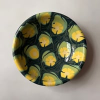 Image 1 of Glossy Deep Sea Floral Everyday Bowl 4