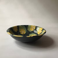 Image 2 of Glossy Deep Sea Floral Everyday Bowl 4