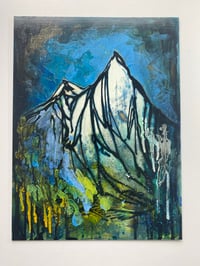 Image 1 of Textured mountain original