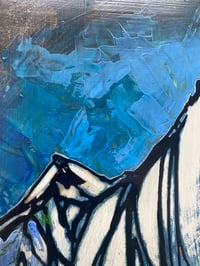 Image 3 of Textured mountain original