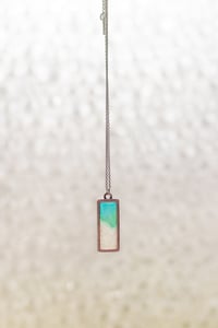 Image 2 of Panama City Beach sand & resin necklace