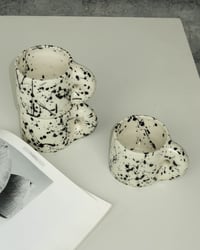 Image 4 of Chunky Mug in Ink Splatter 8oz