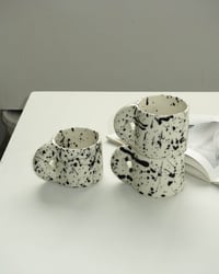 Image 3 of Chunky Mug in Ink Splatter 8oz