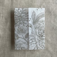 Image 11 of Vintage peony and berries printed unique vellum wrap for 5x7 card Pack of 10