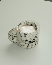 Image 2 of Chunky Mug in Ink Splatter 8oz
