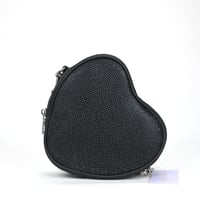 Image 2 of Madden Girl Lola Heart Crossbody Bag with Rhinestones - Black