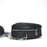 Image 6 of Madden Girl Lola Heart Crossbody Bag with Rhinestones - Black