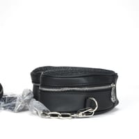 Image 7 of Madden Girl Lola Heart Crossbody Bag with Rhinestones - Black