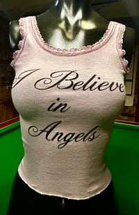 Image 2 of Women’s light pink lace top 