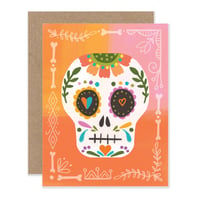 Sugar Skulls Notecard