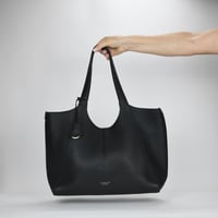 Image 3 of Radley London Hillgate Place- Large Open Top Shoulder Handbag - Black