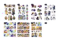 CN series stickers and washis