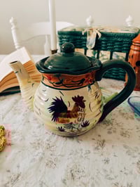 Image 2 of Rooster Teapot & Cup Set