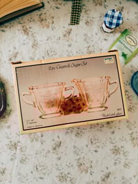 Image 3 of Pink Pastels Cream & Sugar Set