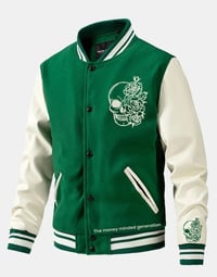 Green Nation Varsity Jacket 