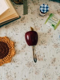 Image 1 of Wooden Apple Wall Hook