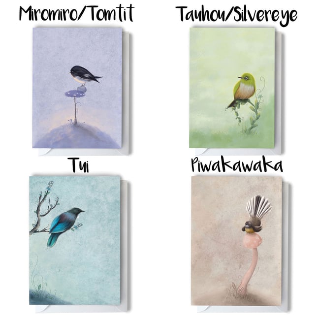 NZ Bird Card Series (buy 1 or more)