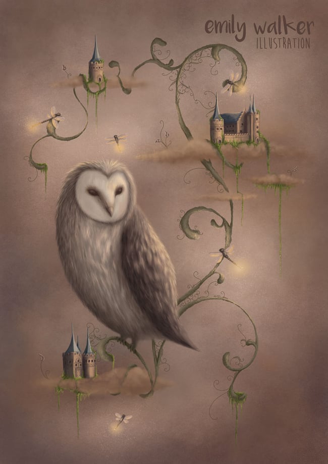 'Steeples and Dragonflies' Limited Edition Print 