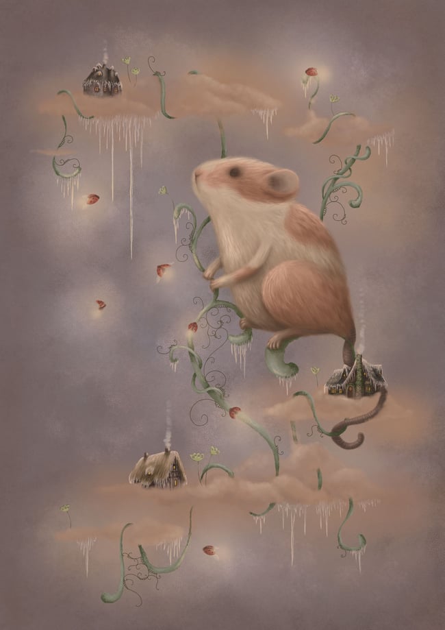 'Icicles and Ladybugs' Limited Edition Print 