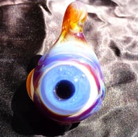 Image 2 of Hand blown glass triple eye, passive security device
