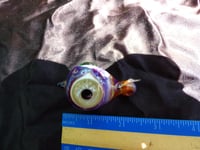 Image 3 of Hand blown glass triple eye, passive security device