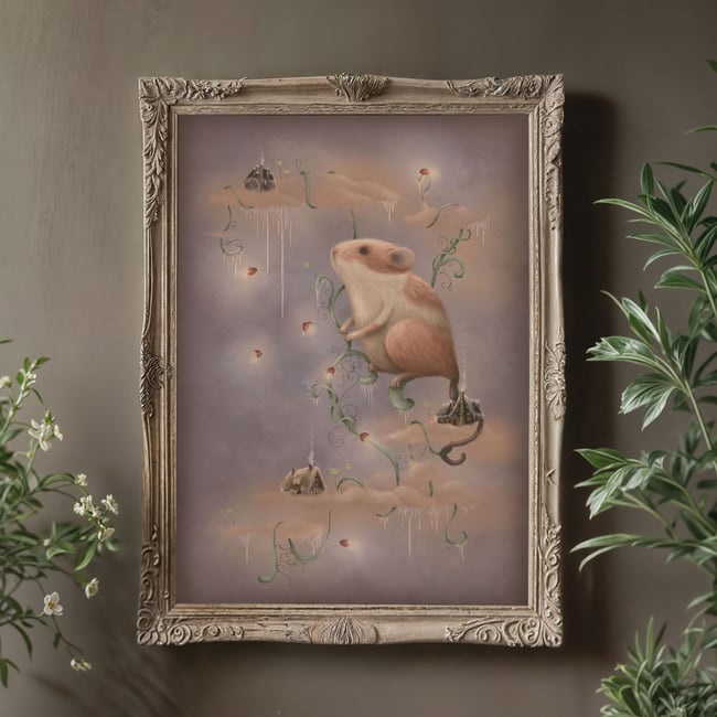 'Icicles and Ladybugs' Limited Edition Print 