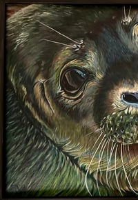 Image 2 of Gazer - Original Acrylic Painting