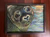 Image 1 of Gazer - Original Acrylic Painting