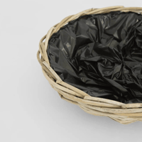 Image 3 of Round Basket Planter