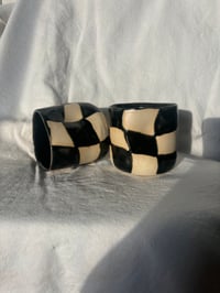 Image 2 of wobbly checker cup