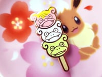 Derpy Hippo Dango Enamel Pin