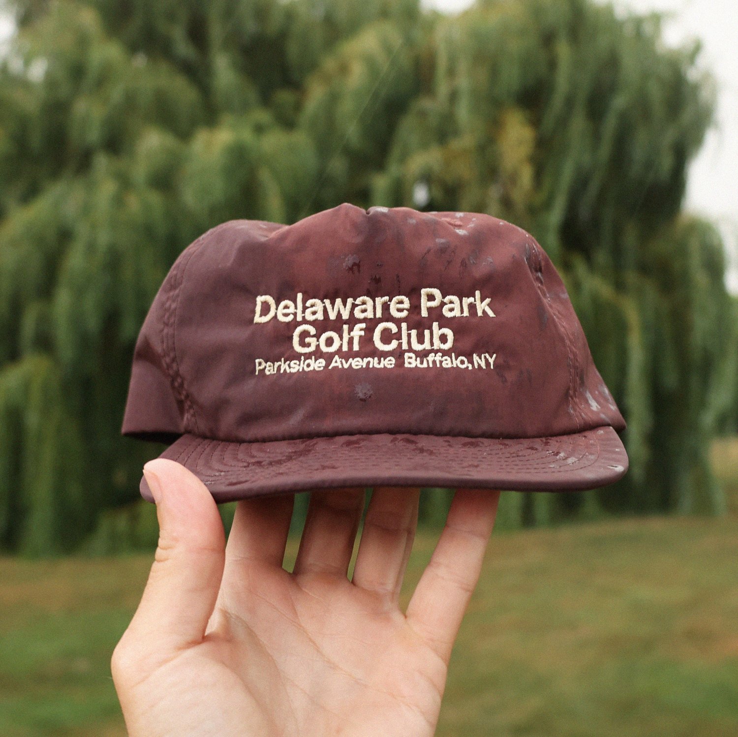 Delaware Park Golf Club Member Hat - Brown