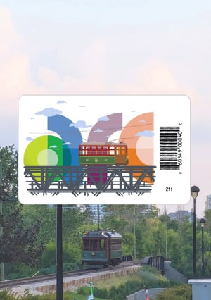 Image of Gaza Mutual Aid Fundraiser Arc Card Sticker