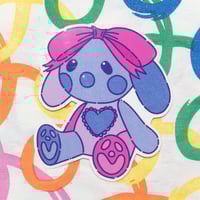 Blue Bunny Doll Sticker