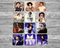 Image 6 of Handmade 3x3 Glossy BTS Member Magnets – Custom Photo Option Available