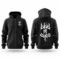 BLVD OF EYES - 2 SIDED ZIP HOODIE