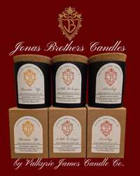 Image 1 of Jonas Brothers Candles - A Little Bit Longer Collection 