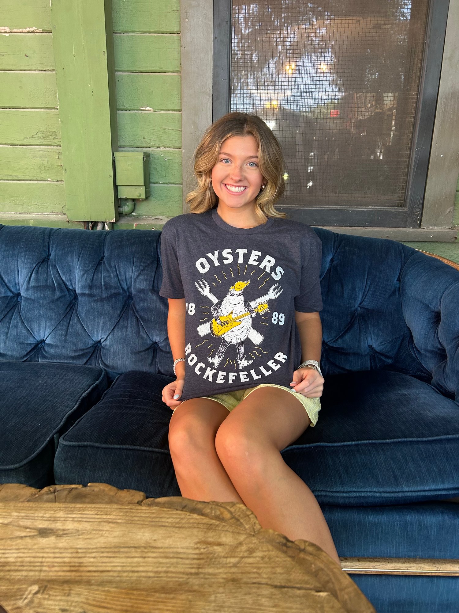 Image of 2025 ADULT Mystery Tee aka Oysters Rockefeller