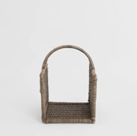 Image 2 of Rattan Log Basket