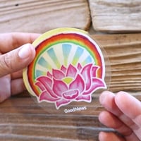 Image 2 of  Lotus sticker