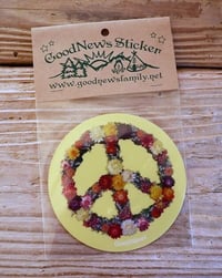 Image 1 of Peace Wreath Sticker