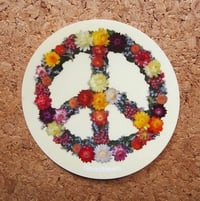 Image 3 of Peace Wreath Sticker