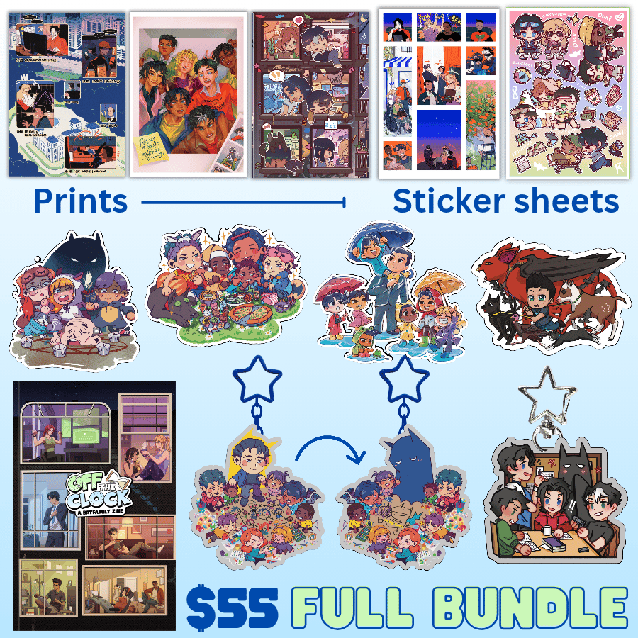 Image of Found Family (Full Bundle) 🦇 BatFamily Zine