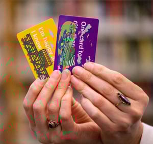 Image of Gaza Mutual Aid Fundraiser Arc Card Sticker