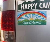 Image 3 of GoodNews Rainbow sticker
