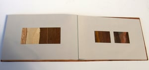 Image of Unique Artist Book 'The Colours of a Walk'