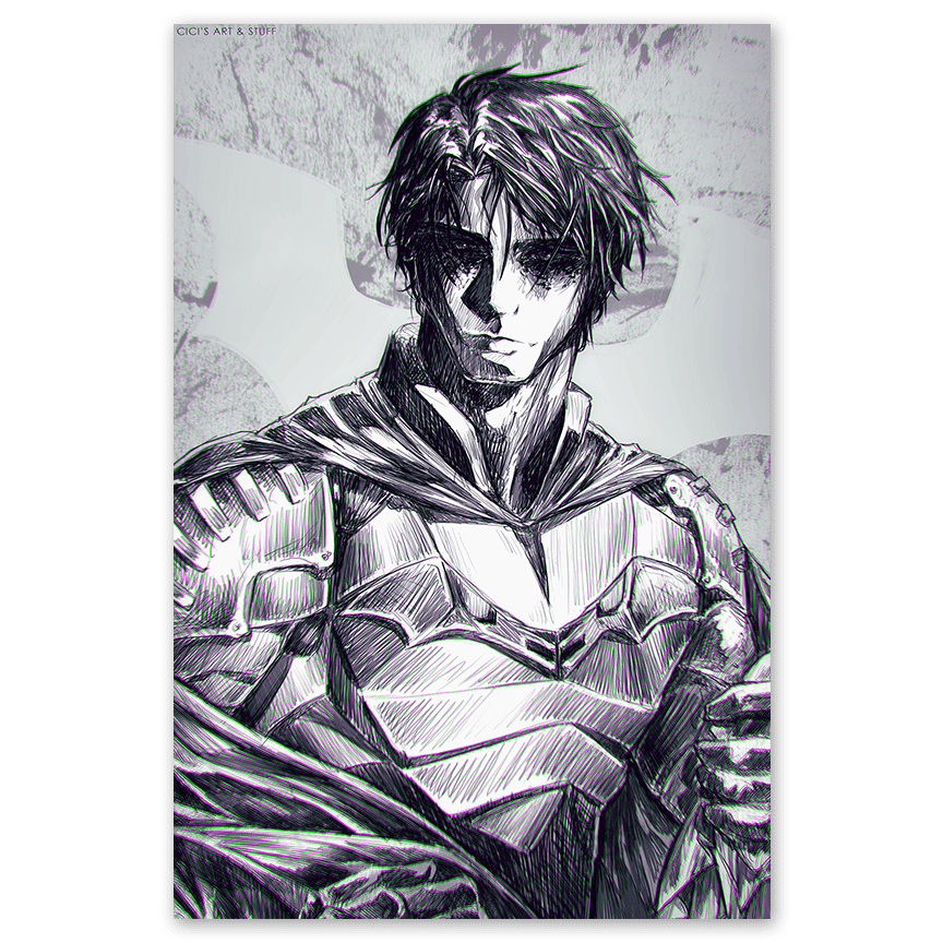 Image of Batman - PatBat Print