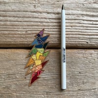 Image 2 of Rainbow Bolt Patch sticker