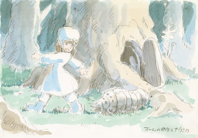 Nausicaa in the Valley of the Wind Hayao Miyazaki Image Board Complete Works 1