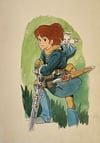 Nausicaa in the Valley of the Wind Hayao Miyazaki Image Board Complete Works 1